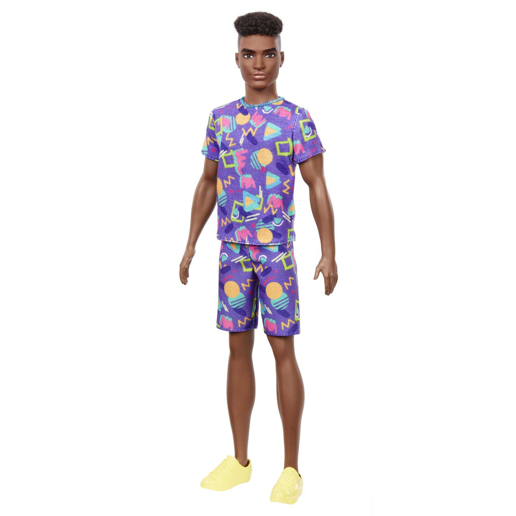 Barbie Ken Fashionistas Puppe Mit Afro, Anziehpuppe, Modepuppe
