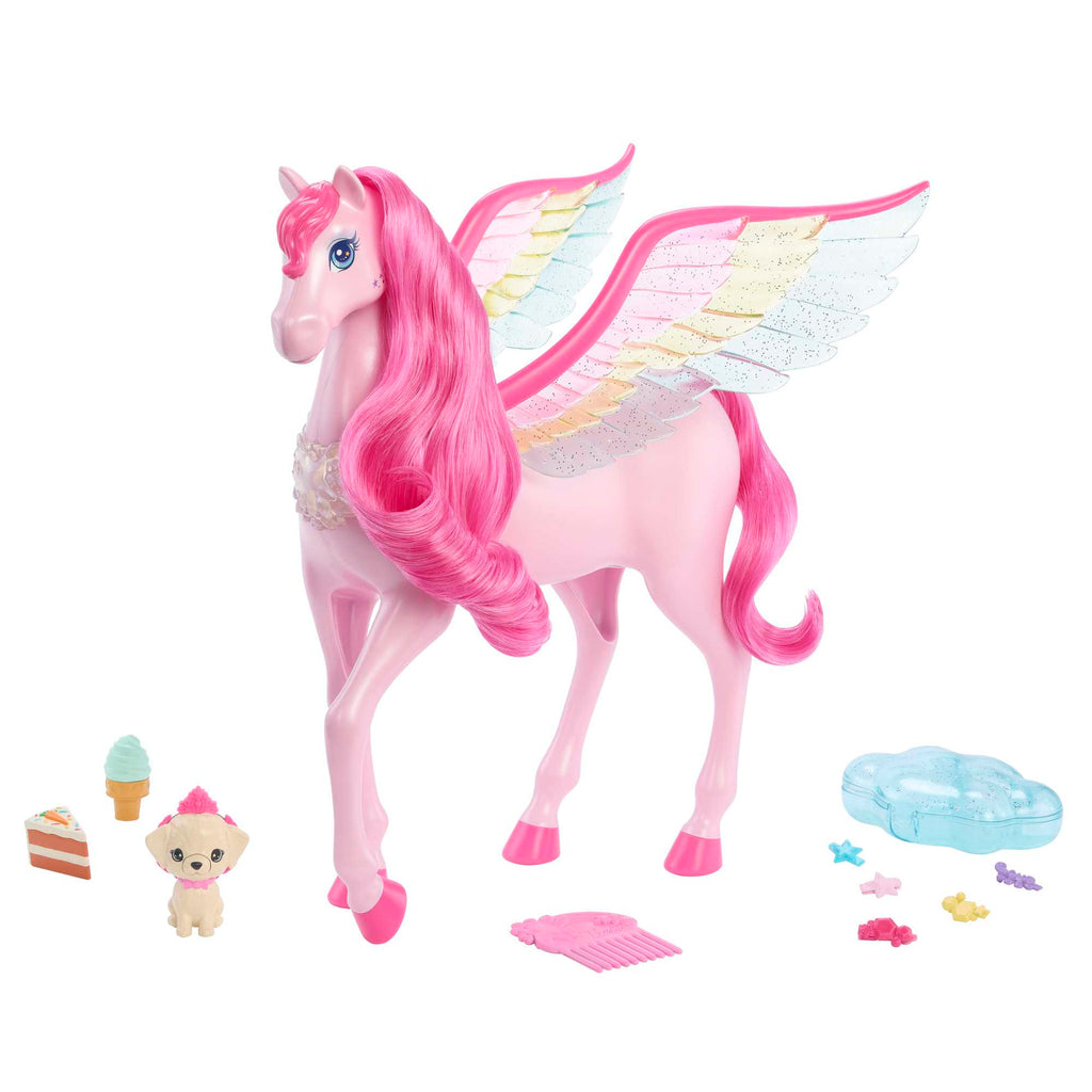 Barbie – Barbie Une Touche De Magie – Coffret Pégase Sons Et Lumières