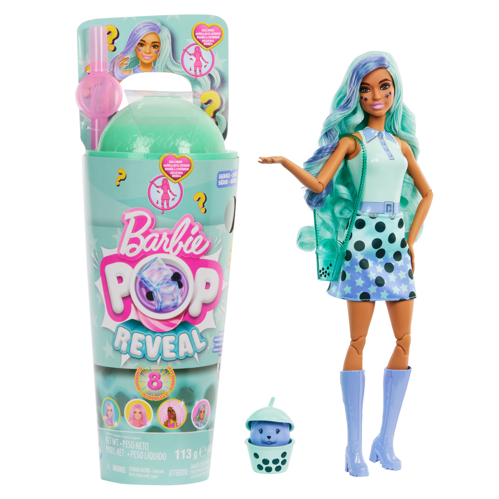 Barbie-Pop Reveal-Poupée Parfumée Série Bubble Tea Avec Accessoires
