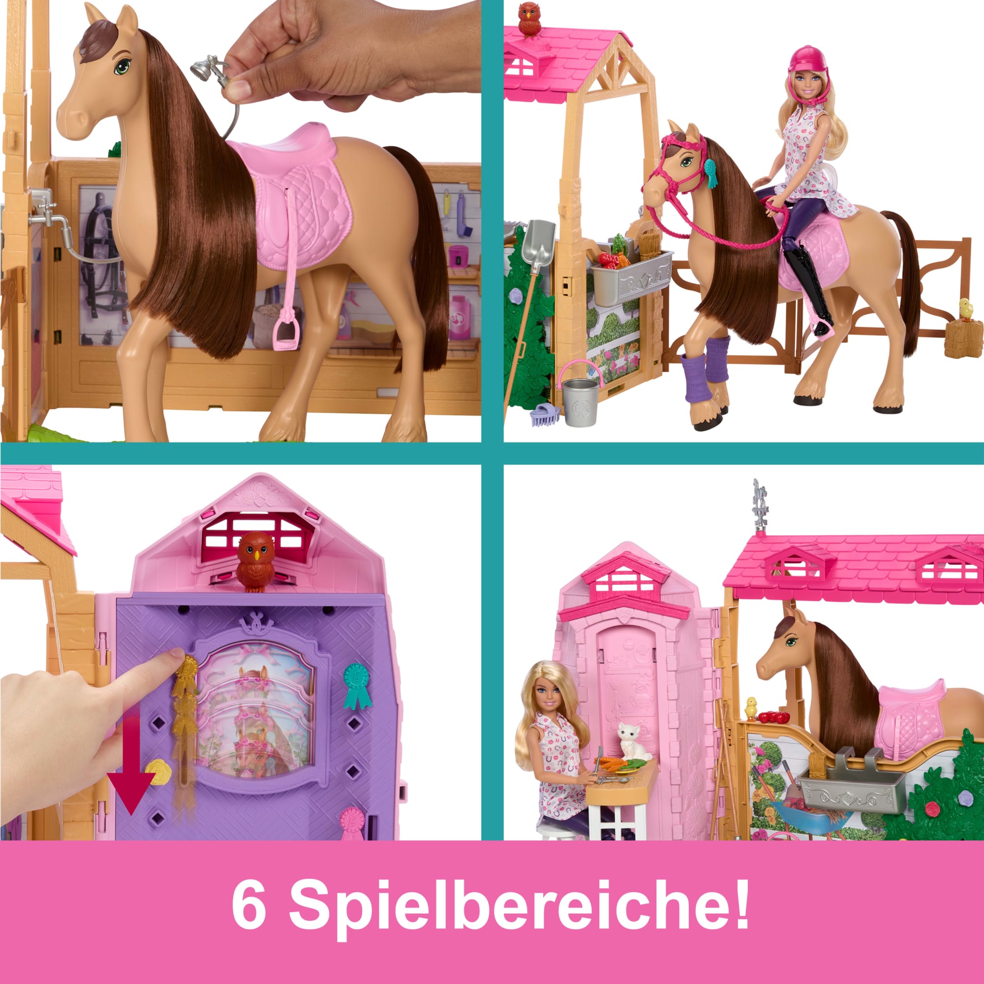 Barbie Mysteries: Das Geheimnisvolle Pferdeabenteuer Der Ultimative Pferdestall