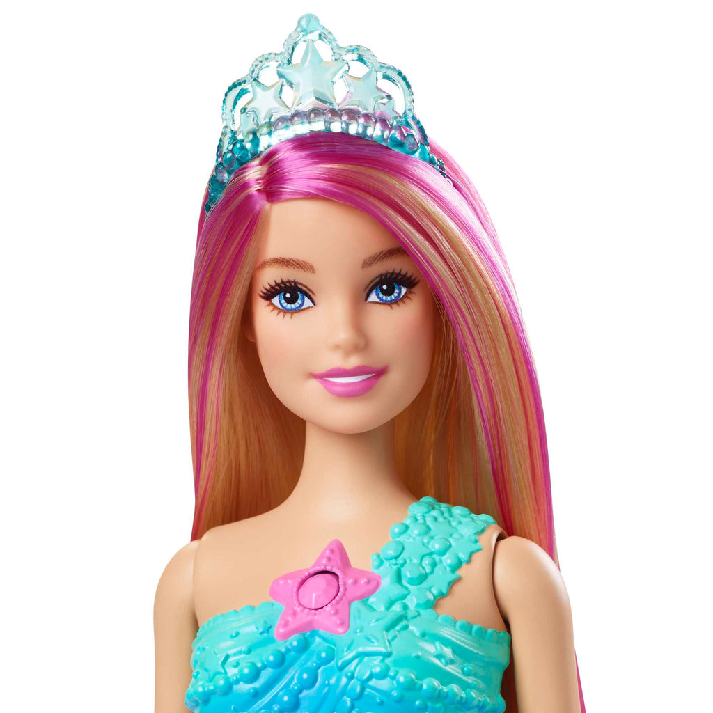 Barbie-Poupée Barbie Dreamtopia Sirène Lumières Scintillantes, 3-7 Ans