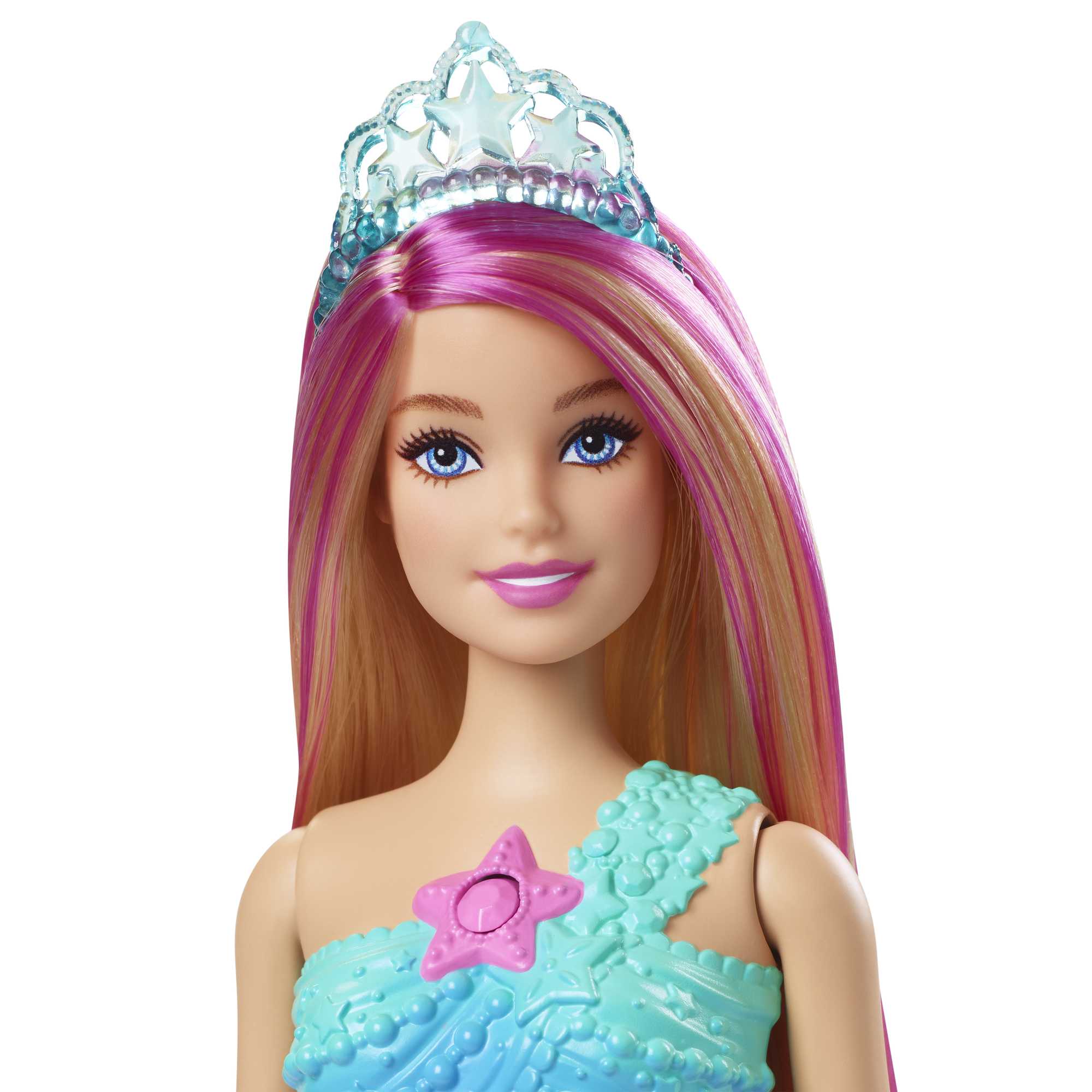 Barbie Zauberlicht Meerjungfrau Puppe (Leuchtet), Barbie Dreamtopia