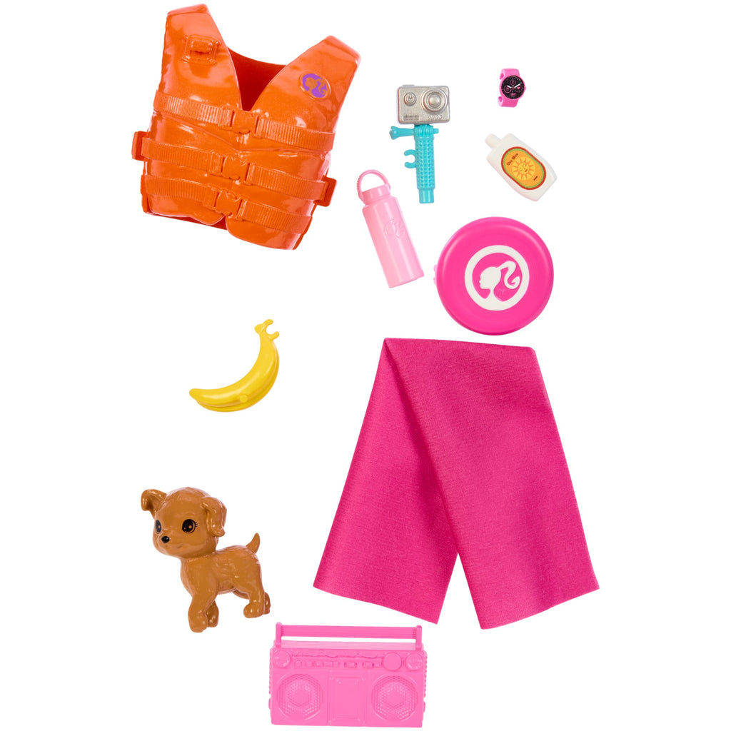 Barbie - Coffret Surf Barbie - Poupée Mannequin - 3 Ans Et +
