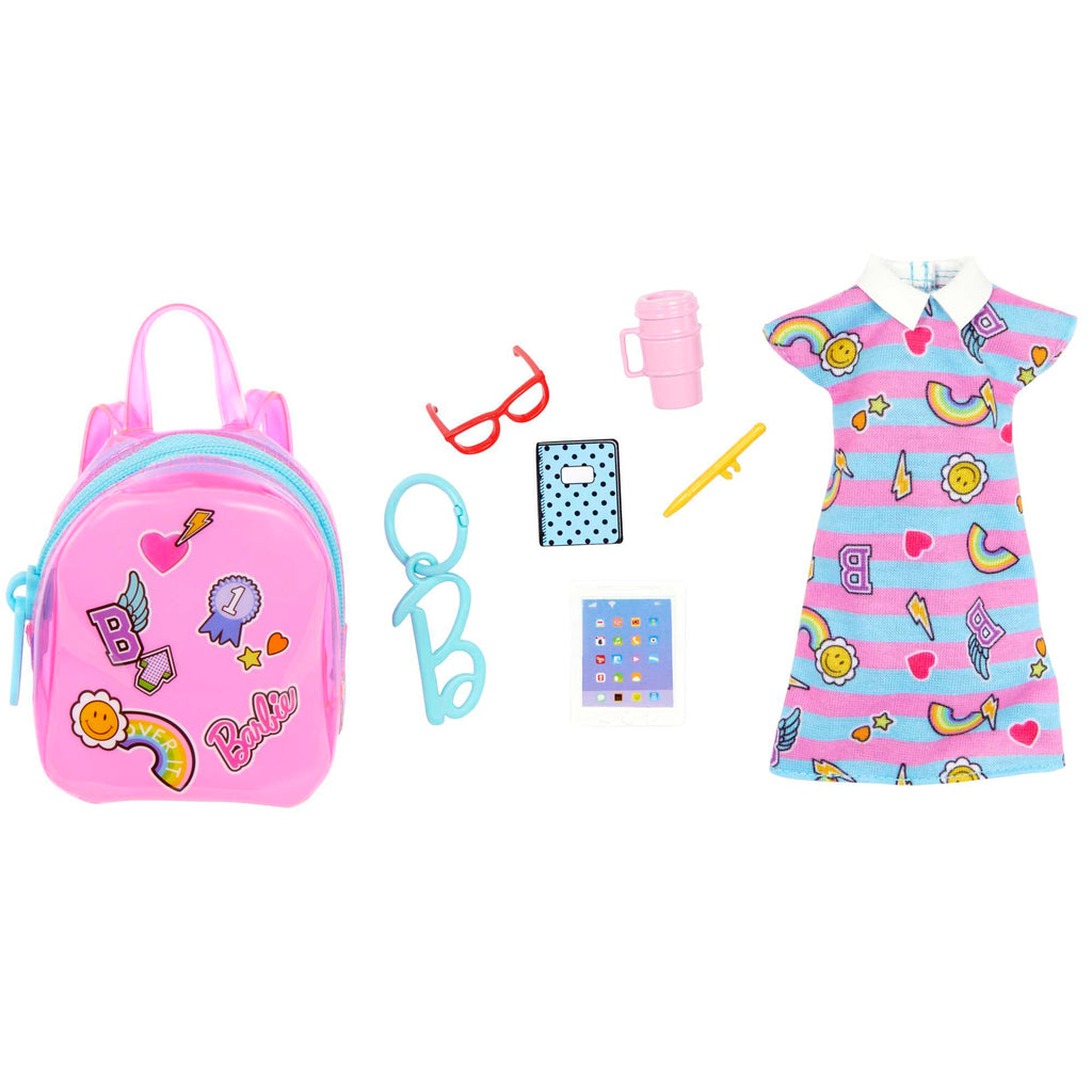 Barbie - Assortiment De Sacs De Mode - Poupée Mannequin - 3 Ans Et +