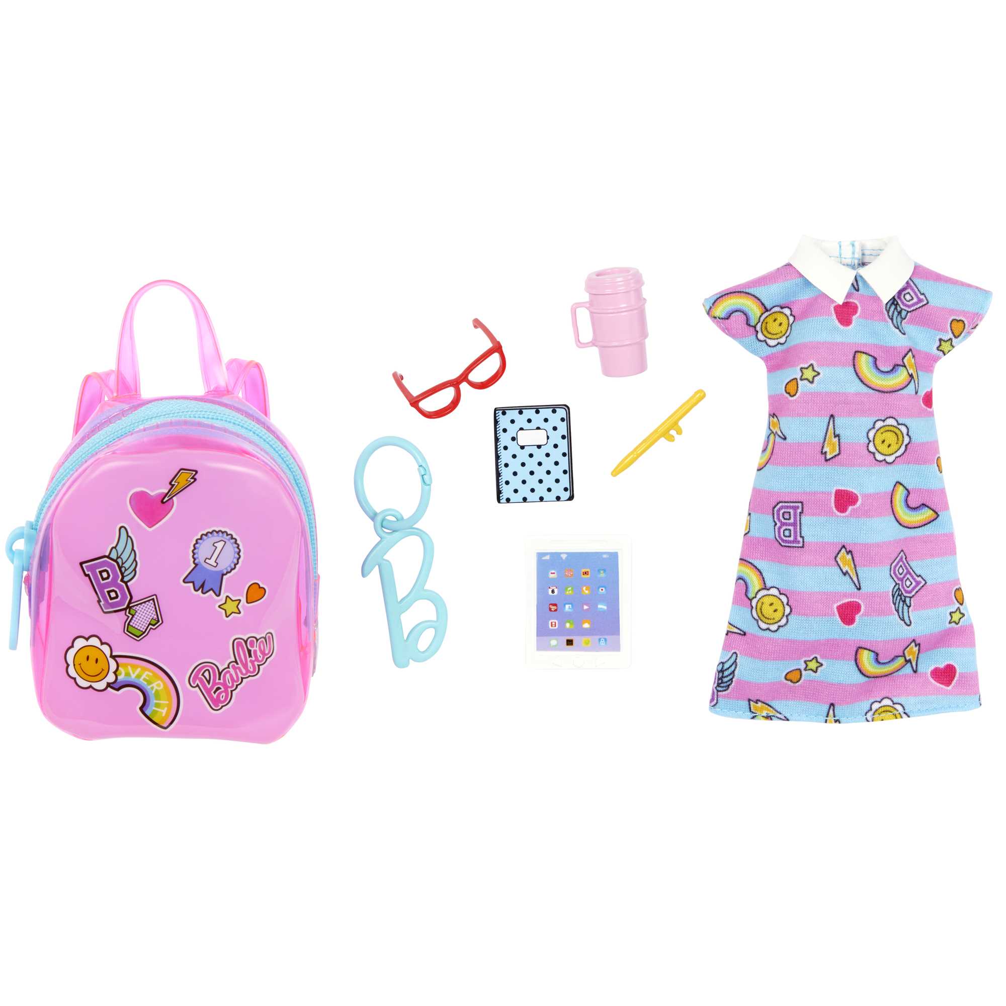 Barbie - Assortiment De Sacs De Mode - Poupée Mannequin - 3 Ans Et +