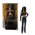Muñeca De Aaliyah Coleccionable De Barbie Signature Con Un Conjunto De Cuero Negro Sintético