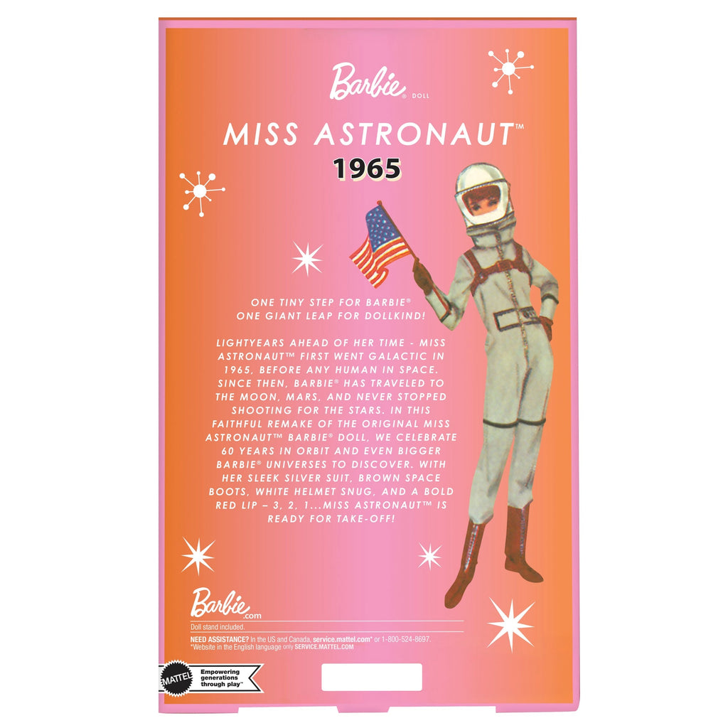 Barbie Signature Astronauta, Bambola Da Collezione Con Tuta Argentata, Stivali Spaziali E Casco
