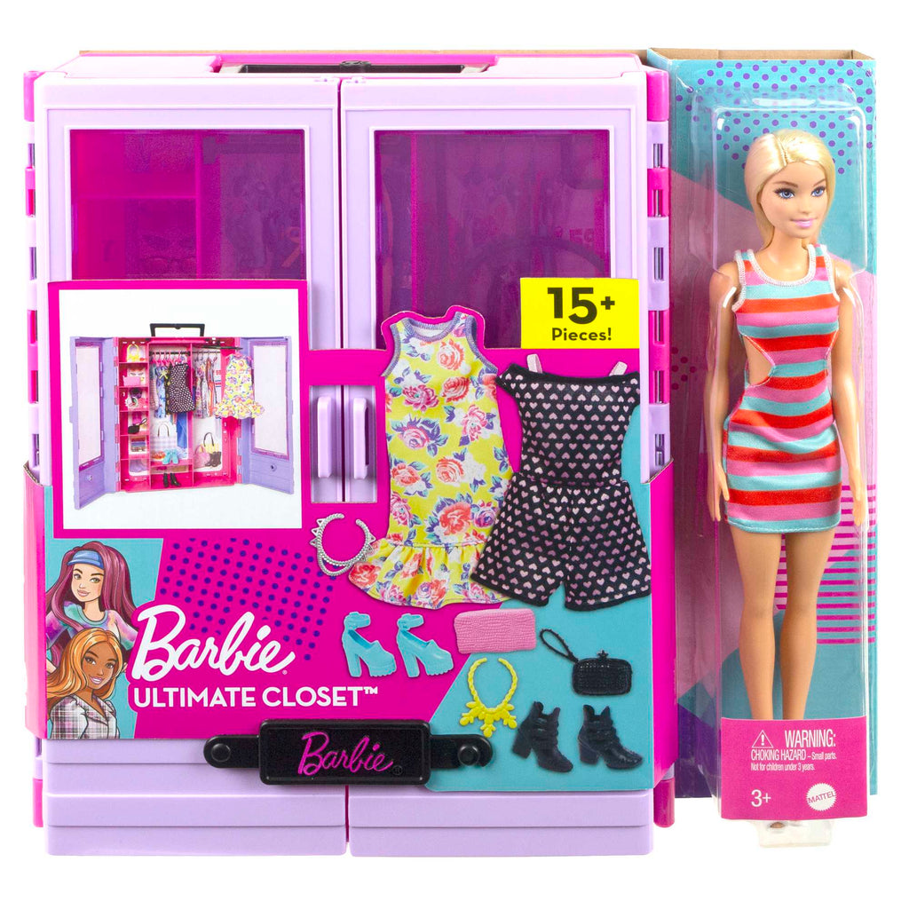 Barbie-Le Dressing De Rêve De Barbie-Coffret Poupée Et Accessoires