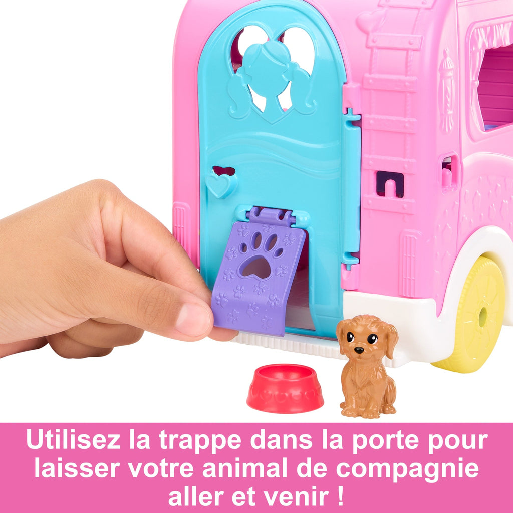 Barbie - Coffret Barbie Camping-Car De Chelsea - Poupée Mannequin - 3 Ans Et +