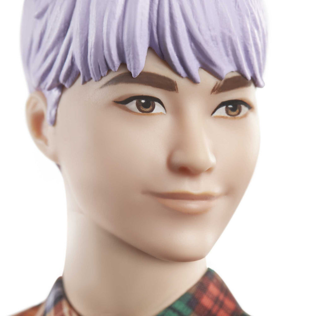 Barbie Ken Fashionistas Puppe Mit Lila Haar, Anziehpuppe, Modepuppe