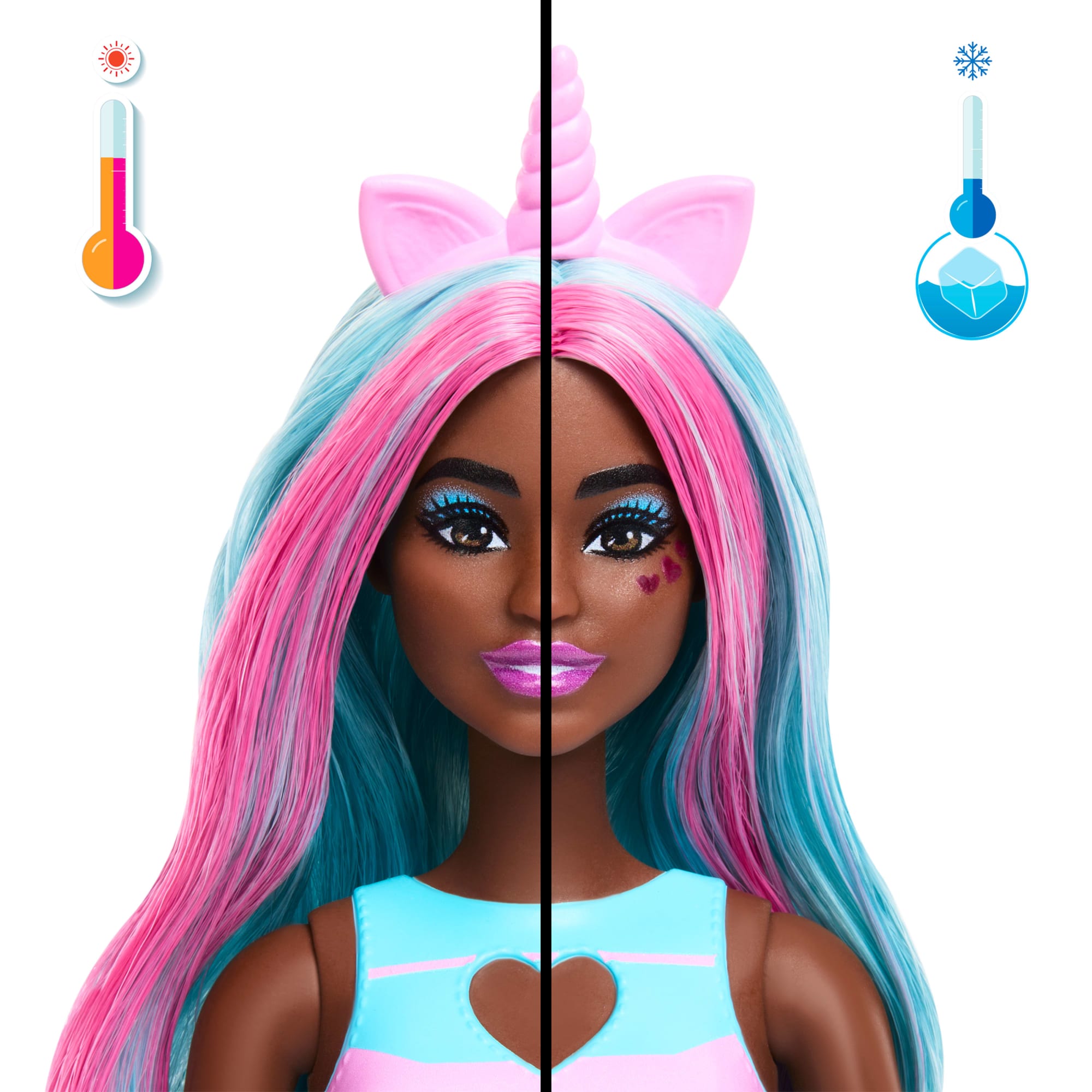 Muñeca De Moda Barbie Pop Reveal Dulce Unicornio De La Colección Batidos Con Accesorios Y Aroma