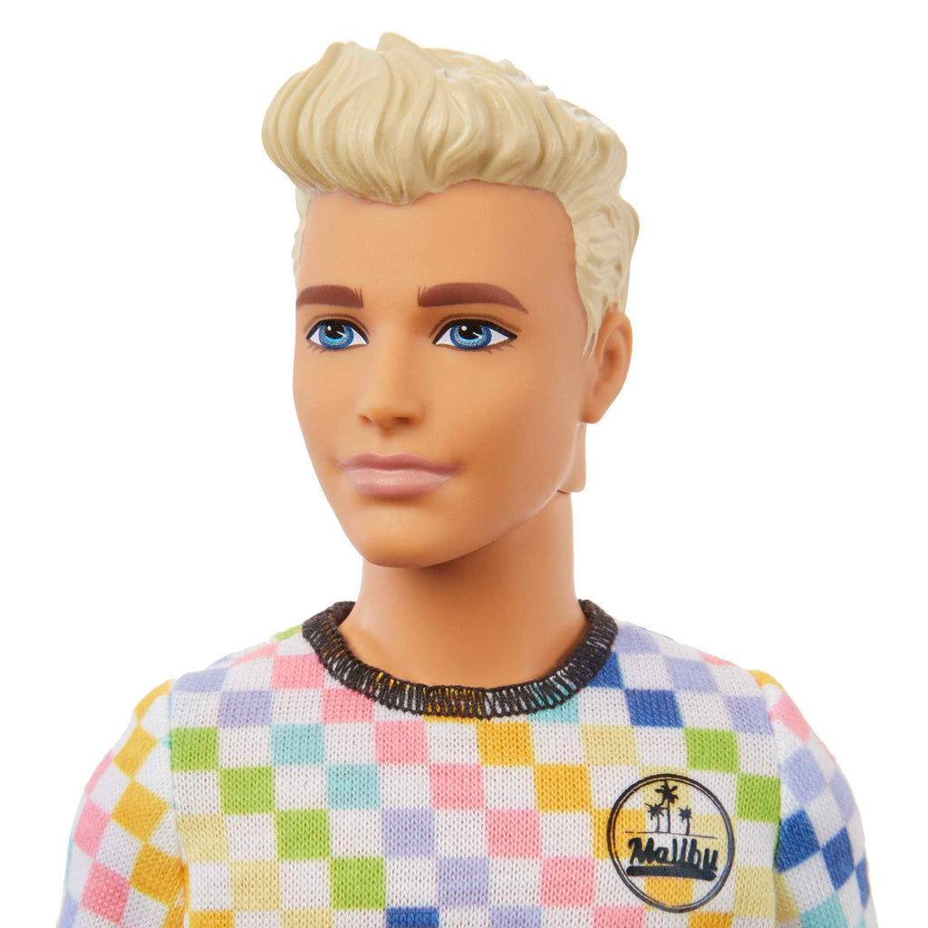 Barbie Ken Fashionistas Puppe Im Karierten T-Shirt