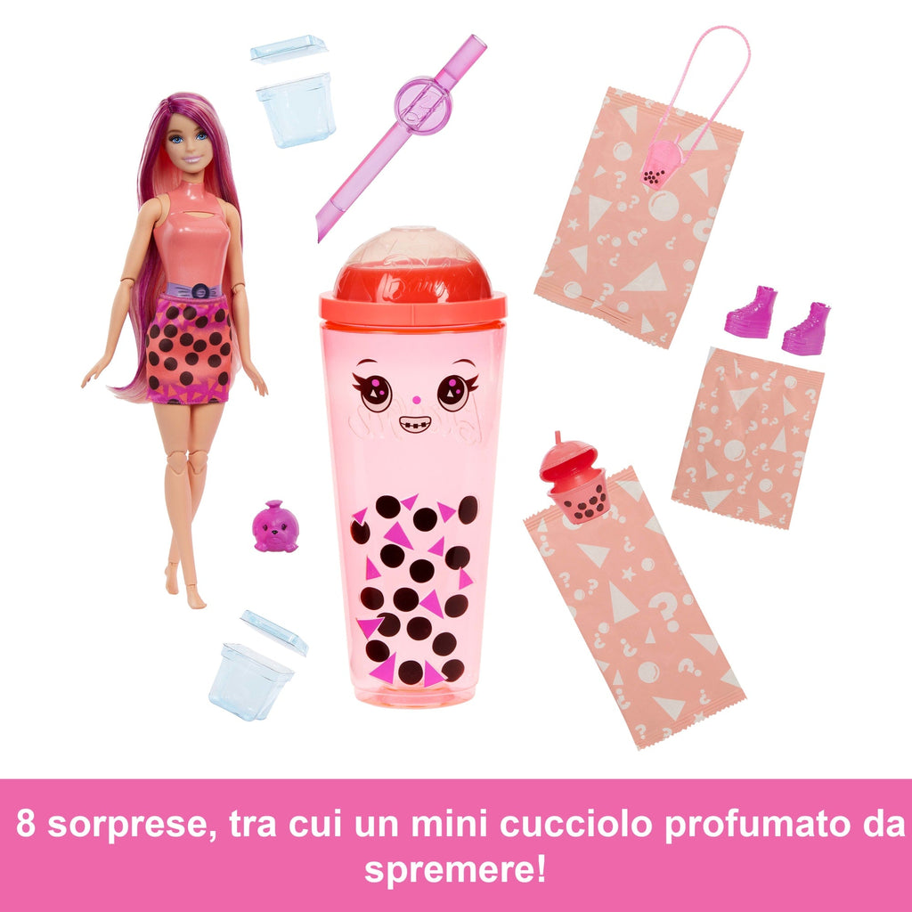 Barbie Pop Reveal Serie Bubble Tea, Bambola E Accessori, Set Con Bambola Mango Mochi Profumata Alla Moda