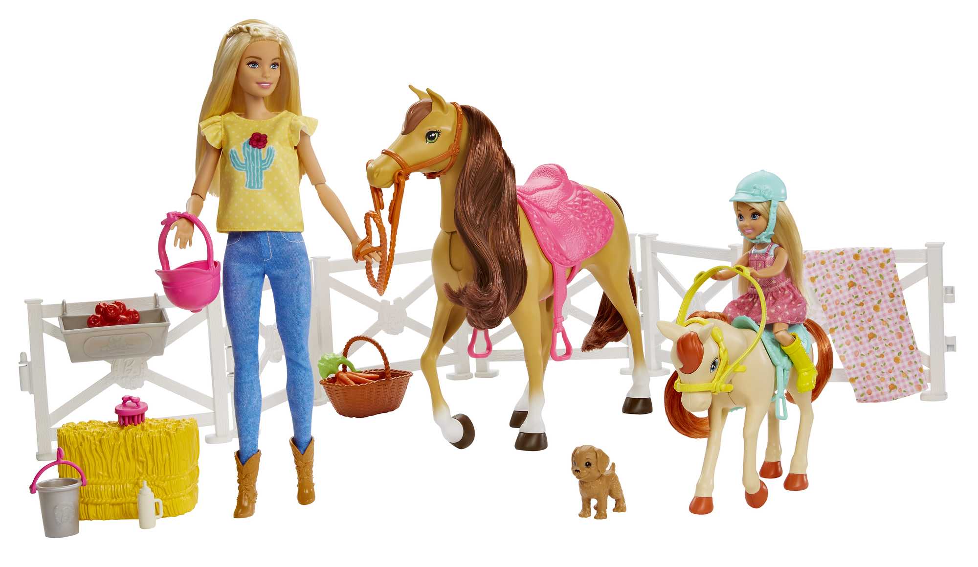 Barbie Dolls, Horses And Accessories