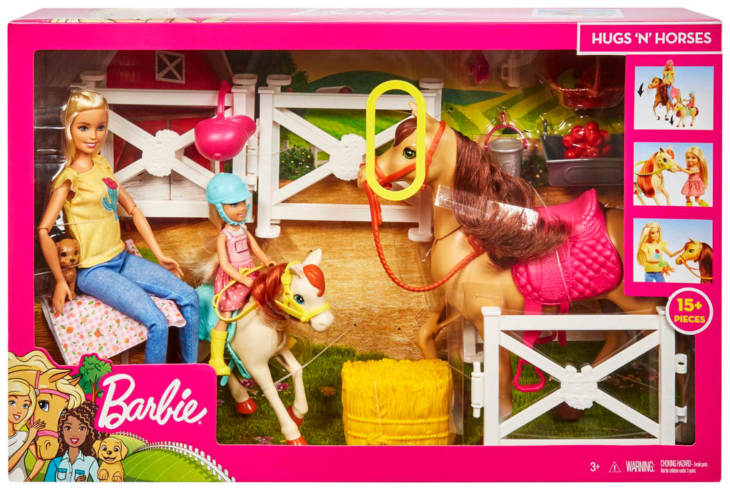 Barbie Dolls, Horses And Accessories