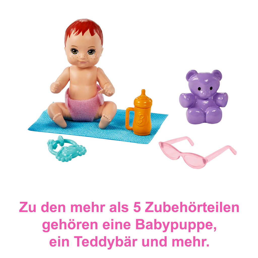 Barbie „Skipper Babysitters Inc.“-Puppe Und Kinderwagen-Spielset, Für Kinder Ab 3 Jahren