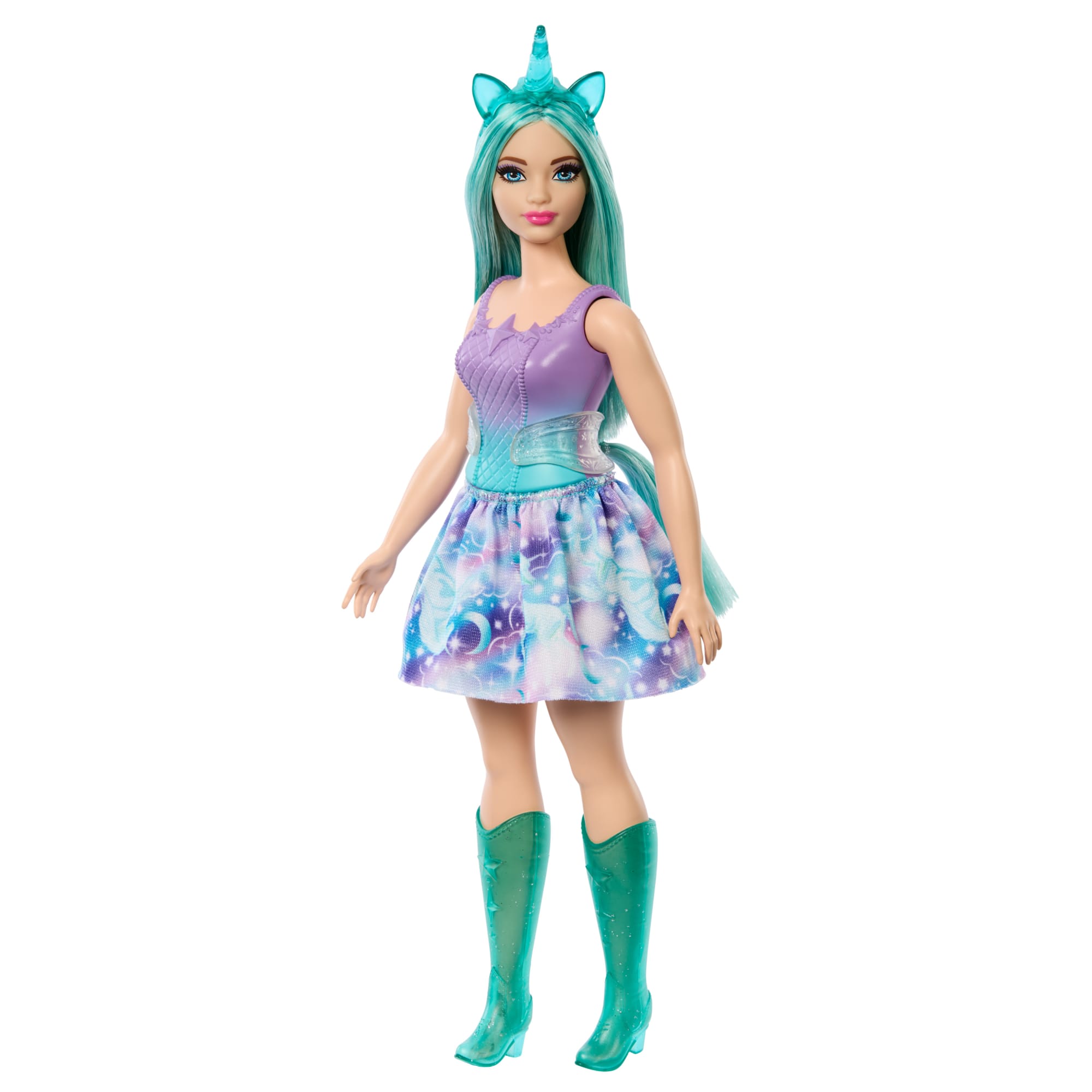 Barbie Unicornio Muñecas Con Melena De Fantasía, Vestidos En Tonos Degradados Y Accesorios Inspirados En Los Unicornios