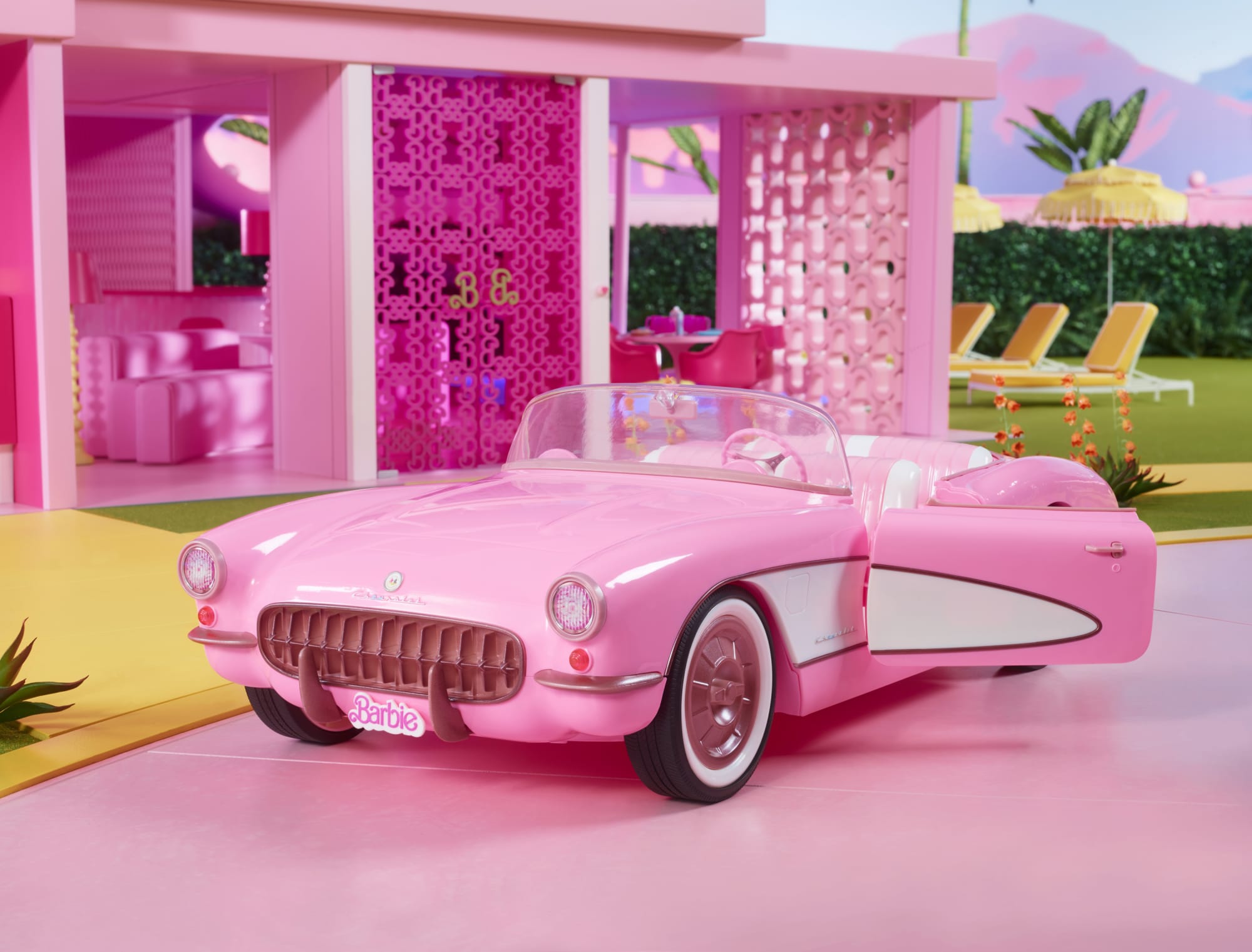 Barbie - Corvette - Voiture De Poupée - 6 Ans Et +