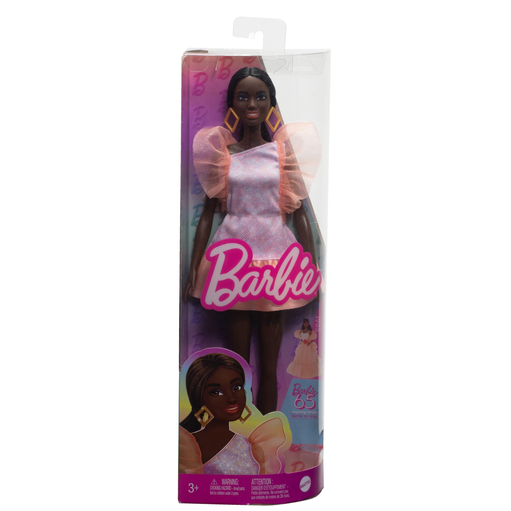 Barbie-Barbie Fashionistas-Poupée Cheveux Noirs 65Ème Anniversaire