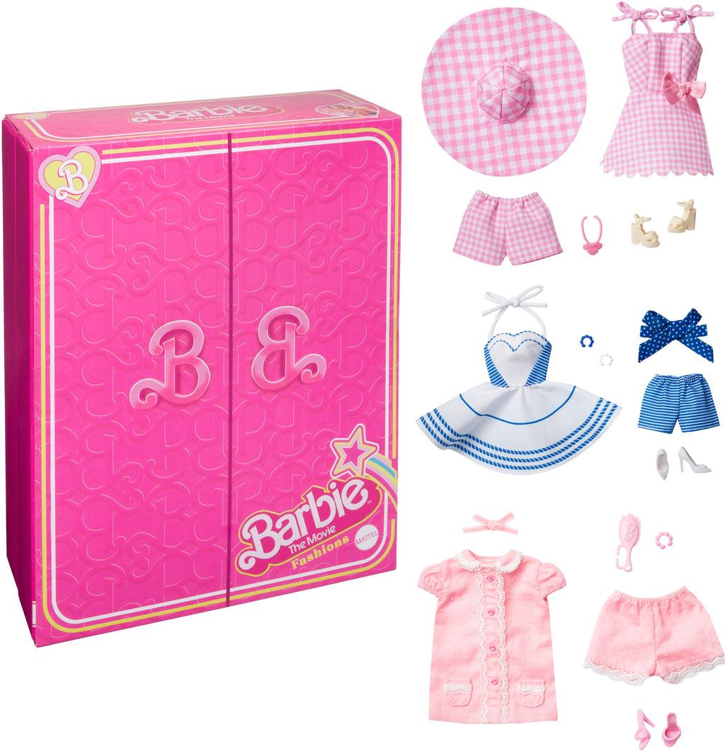 Barbie Le Film-Coffret 3 Tenues Barbie-Habillages Et Accessoires