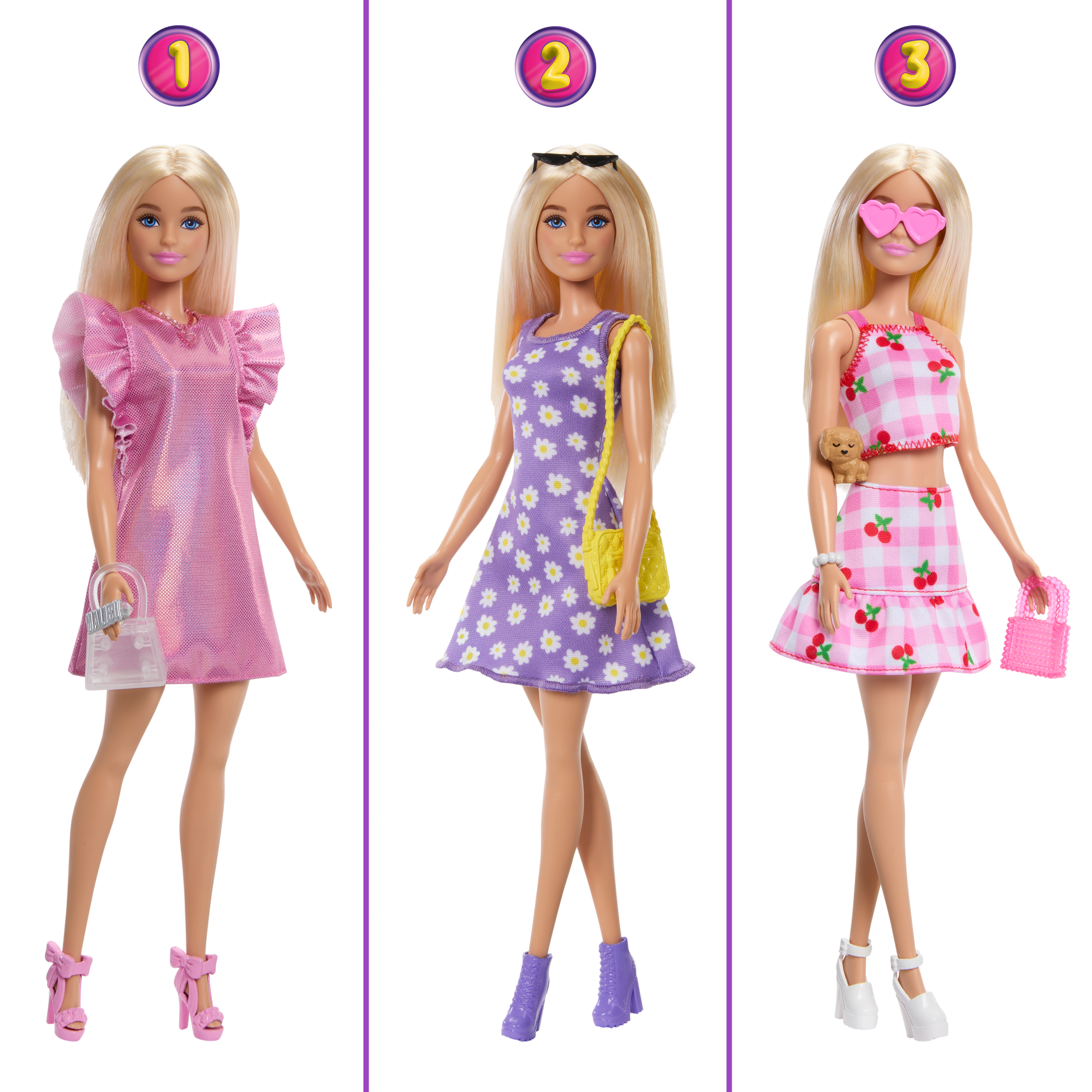 Barbie Super Kledingkast Speelgoedspeelset Met Modepop, Kleding En Accessoires, 90 Cm Breed Met Meer Dan 25 Onderdelen