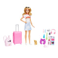 Barbie Κούκλα Και Αξεσουάρ, Ταξιδιωτικό Σετ Με Σκυλάκι