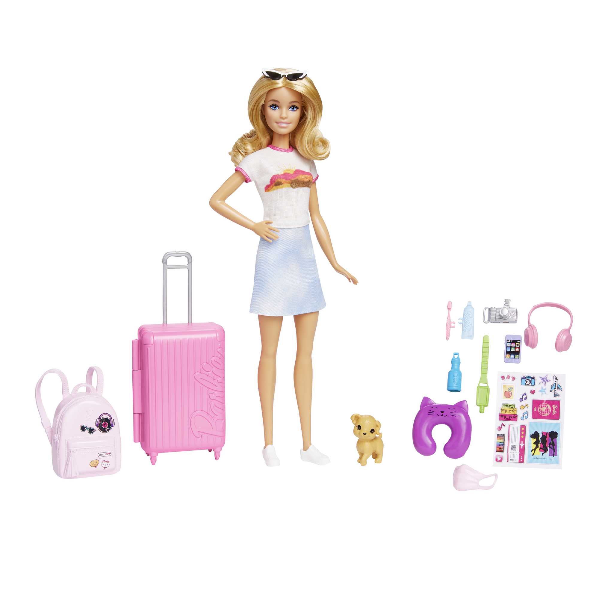 Barbie Bebek Ve Aksesuarları, Yavru Köpeğiyle Seyahat Seti
