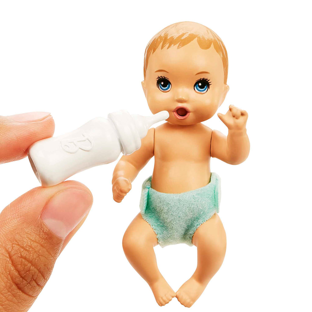 Barbie-Puppen Und Zubehörteile, Skipper Babysitter-Spielset Mit Gitterbett
