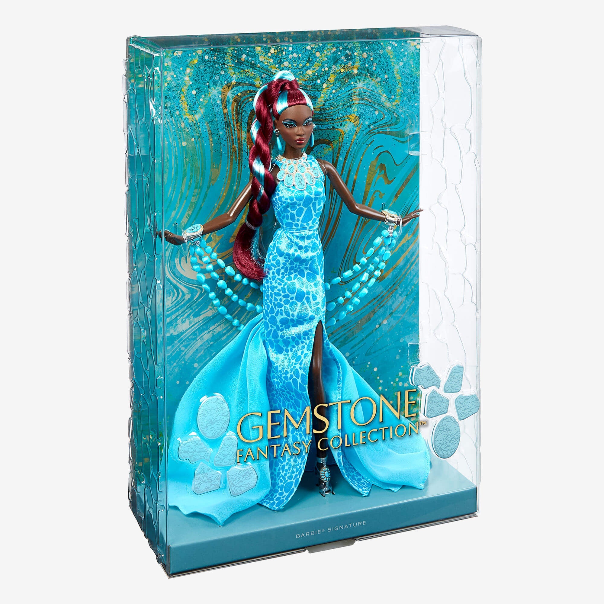 Poupée Barbie Collection Pierres Précieuses Turquoise