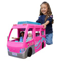 Caravana De Ensueño De Barbie, 76,2Cm De Altura, Con Piscina, Tobogán Y Más De 60 Accesorios