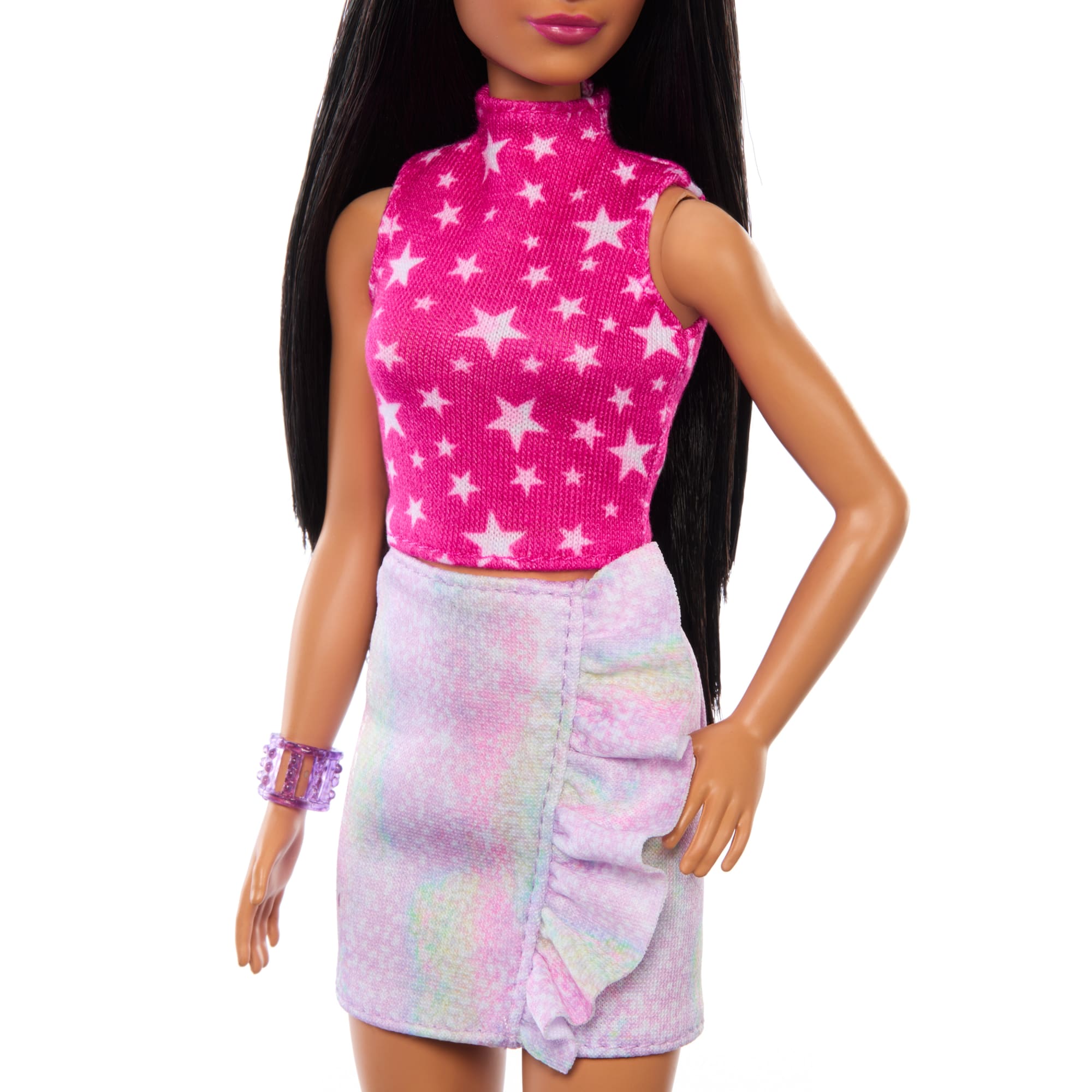 Barbie-Barbie Fashionistas- Poupée Cheveux Noirs 65Ème Anniversaire