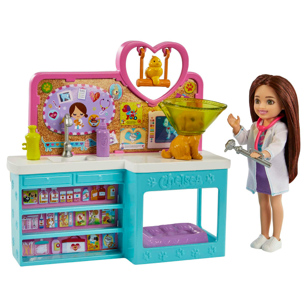 Barbie – Coffret Chelsea Vétérinaire