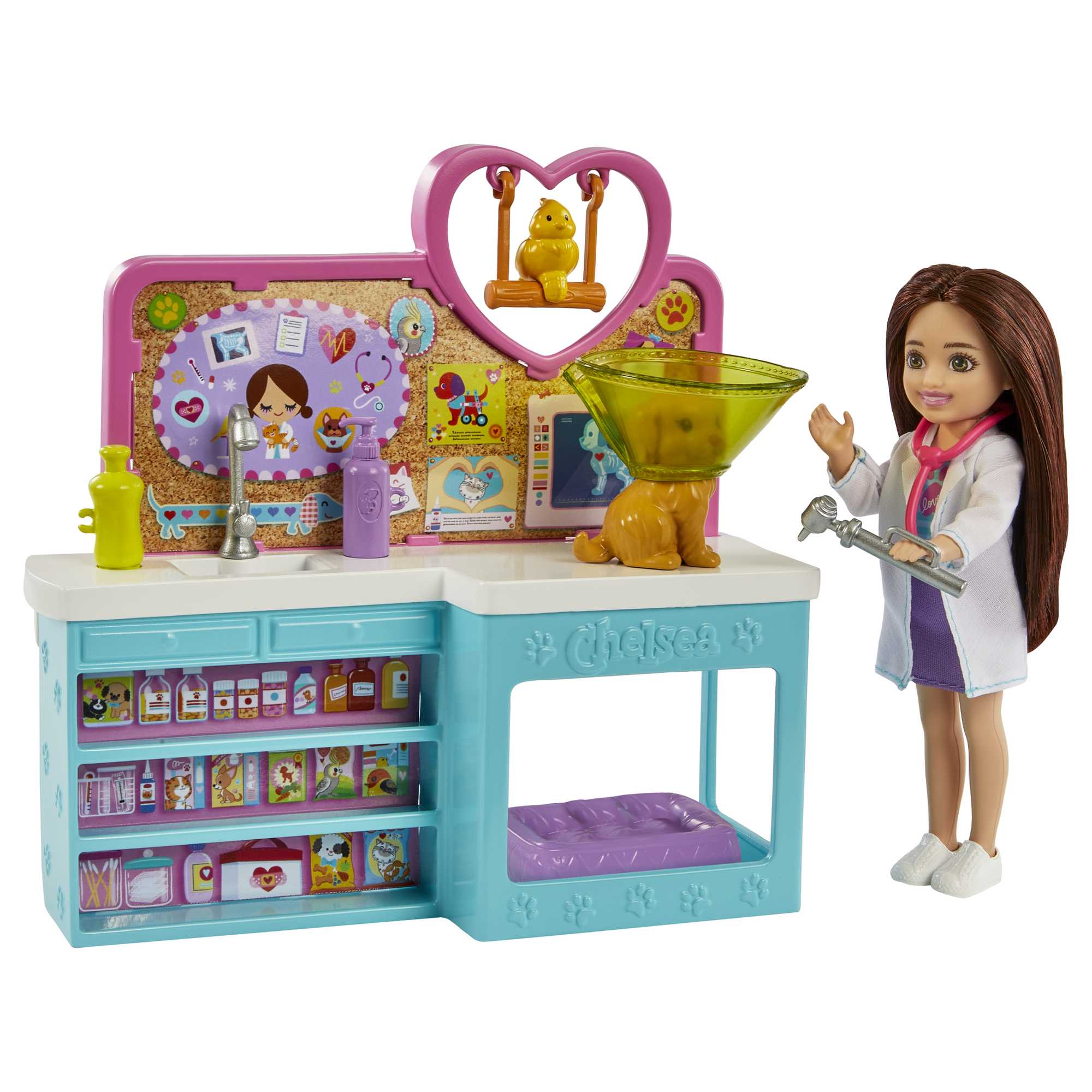 Barbie – Coffret Chelsea Vétérinaire