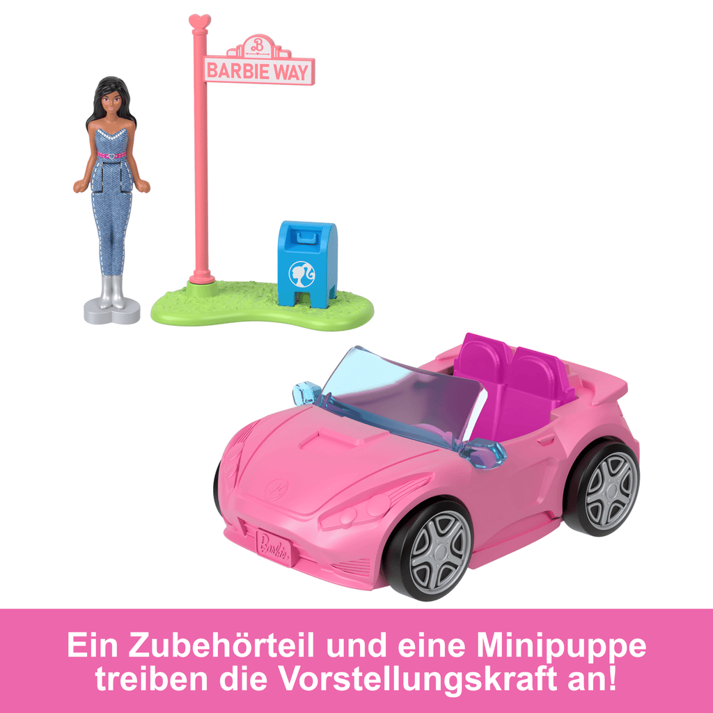 Barbie Mini Barbieland  Puppe Und Cabrio