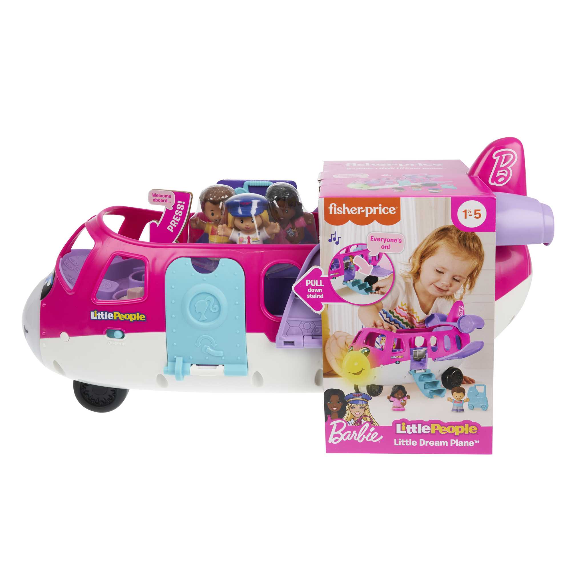 Barbie Little Dream Plane By Little People