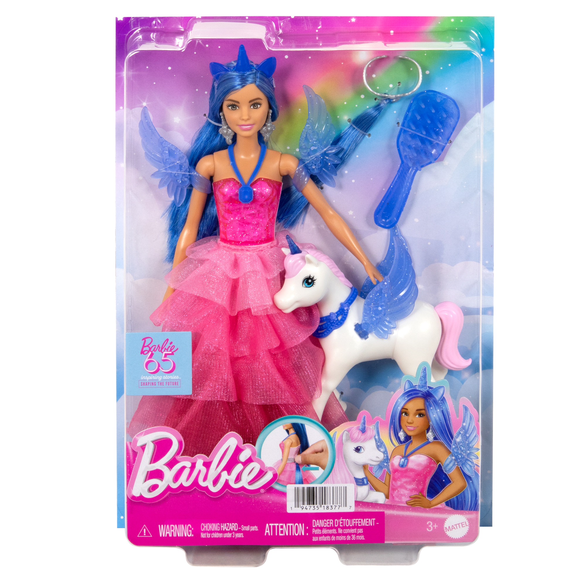 Barbie 65 Aniversario Un Toque De Magia Hadacornio Zafiro