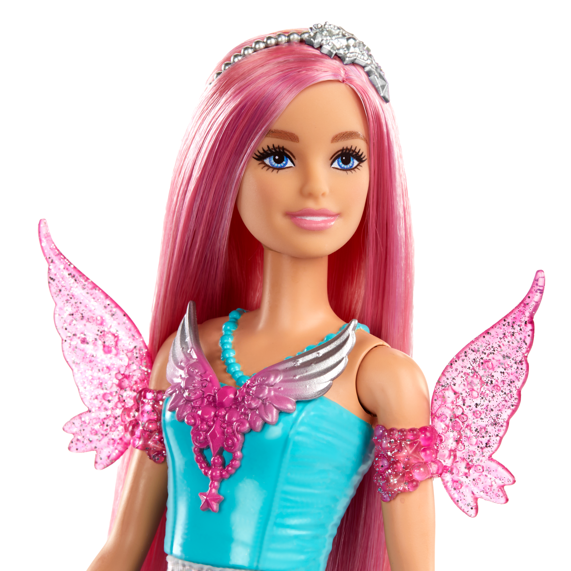 Κούκλα Barbie Με 2 Παραμυθένια Ζωάκια, Barbie Malibu Πριγκίπισσα Από Τη Σειρά Barbie A Touch Of Magic