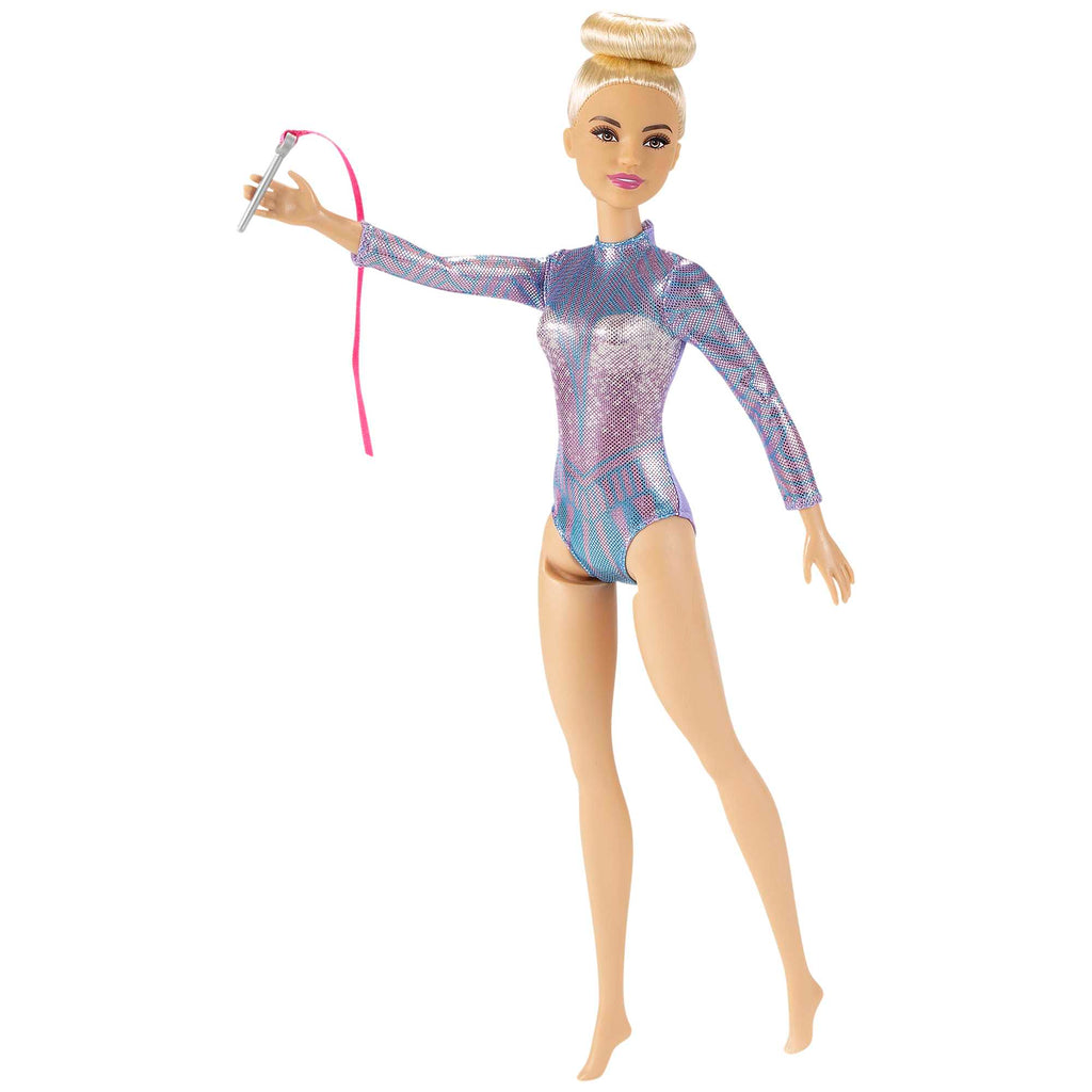 Barbie - Barbie Gymnaste Blonde - Poupée Mannequin - 3 Ans Et +