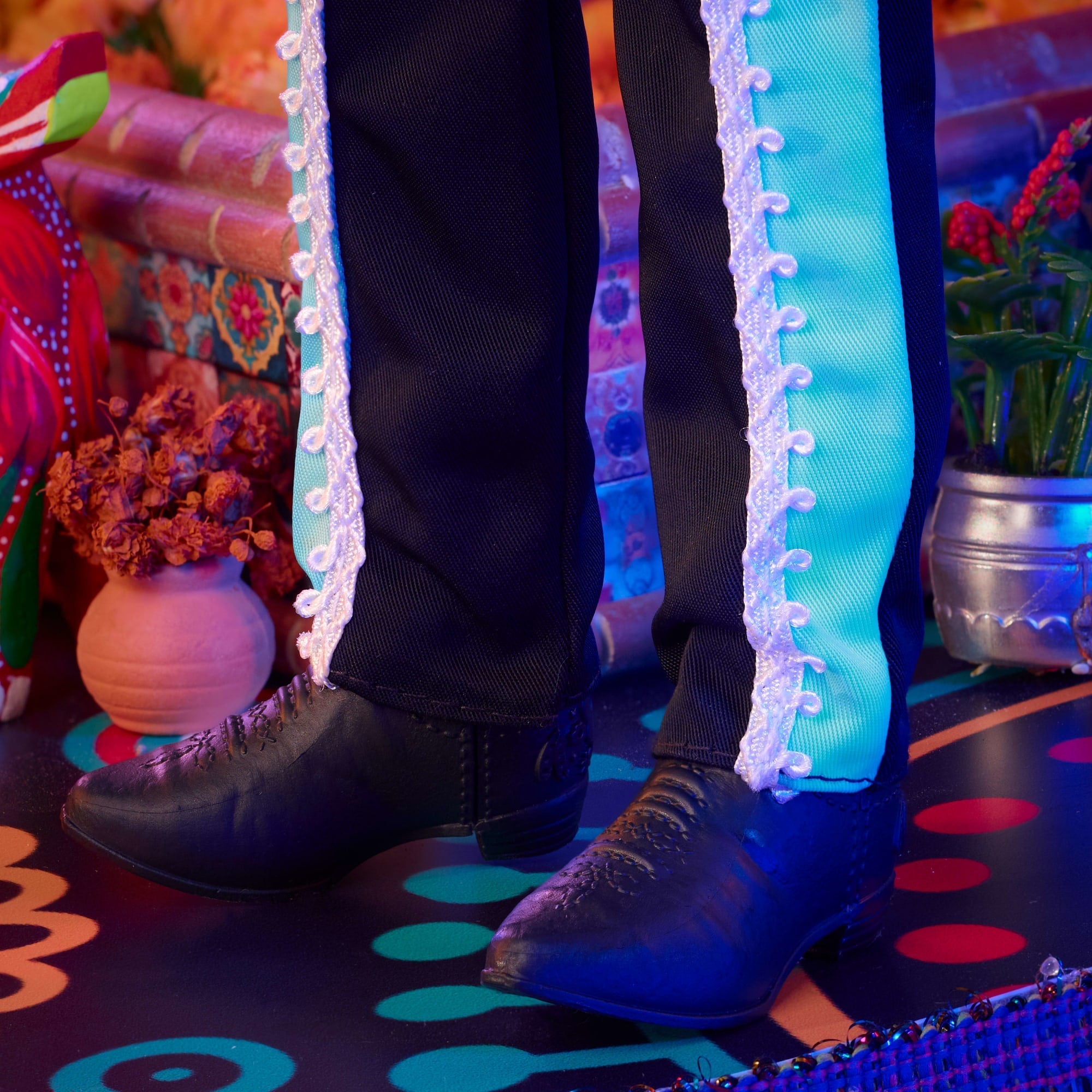 Barbie-Día De Muertos 2024-Poupée Ken Avec Costume Noir Et Chapeau