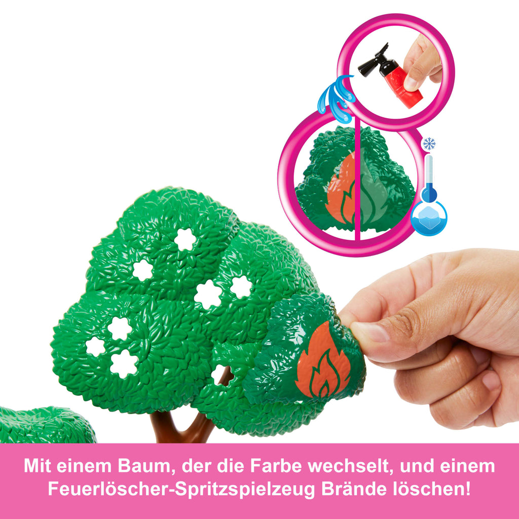 Barbie Feuerwehr Spielset