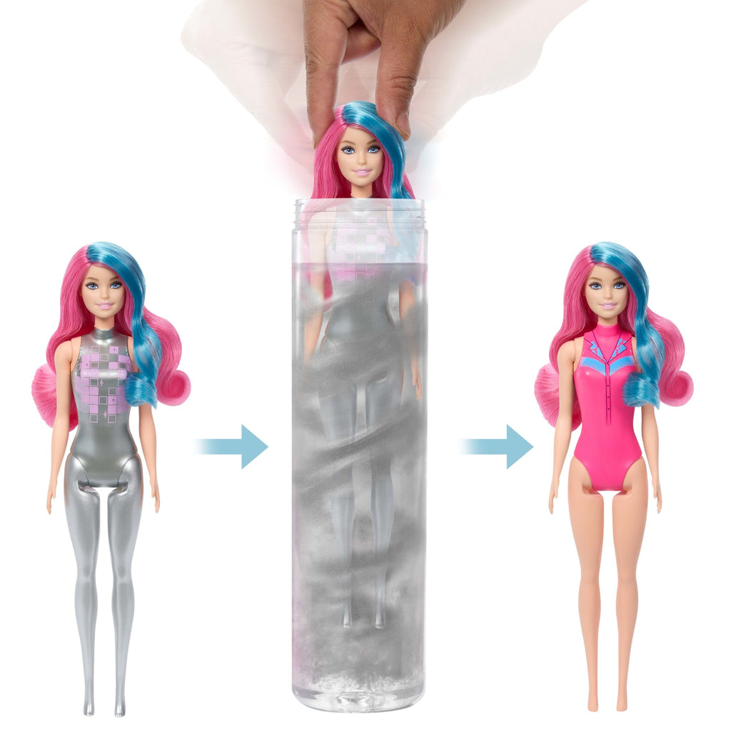 Barbie-Poupée Barbie Color Reveal-Série Disco Star 6 Surprises