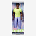 Barbie-Looks-Poupée Ken De Collection N° 25 Avec Cheveux Noirs Bouclés