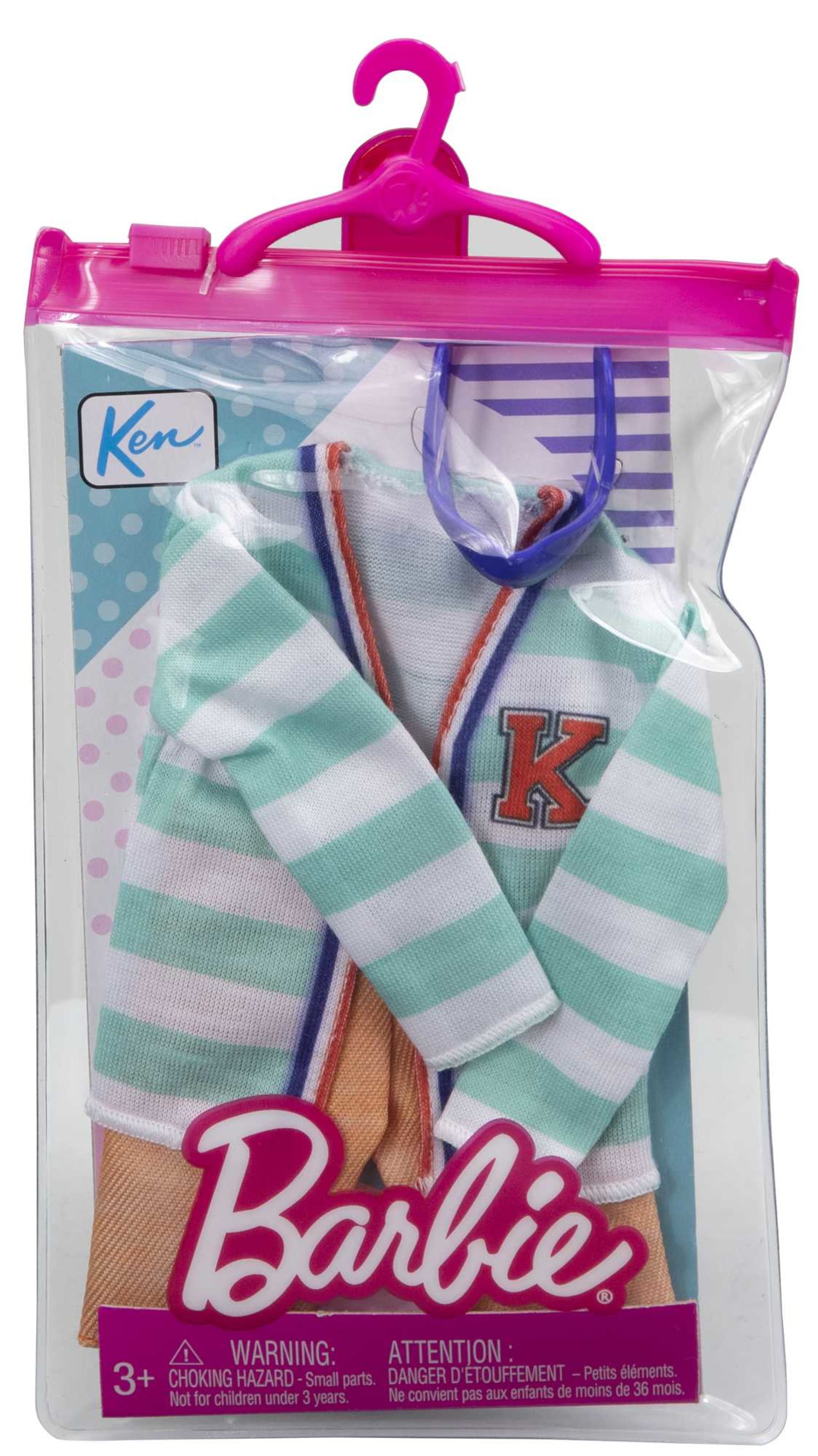 Barbie Modeset: Ken Poppenkleren Met 1 Outfit En 1 Accessoire