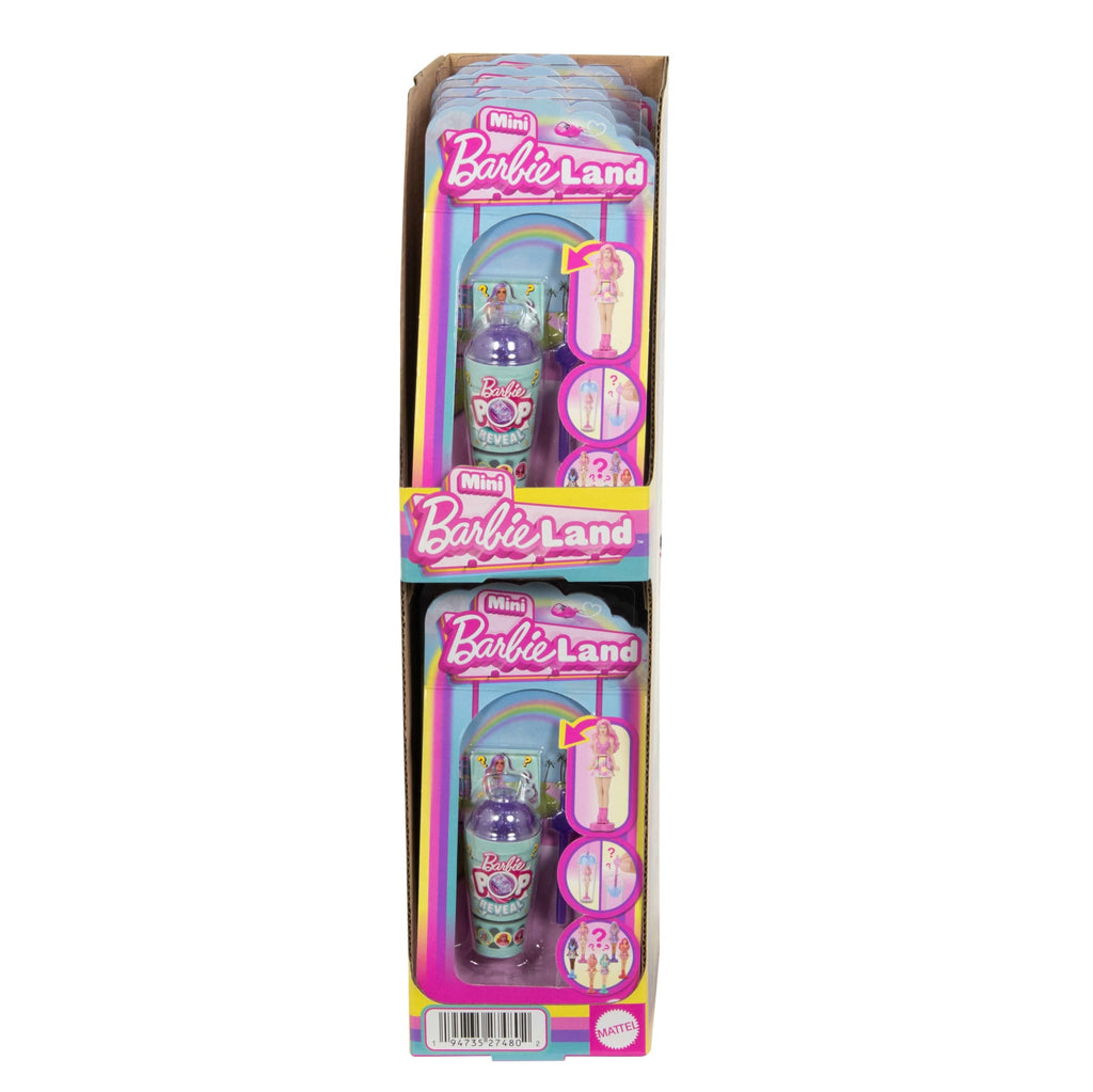 Barbie Mini BarbieLand Pop Reveal Mini lalka niespodzianka sensoryczna Zabawka Mix
