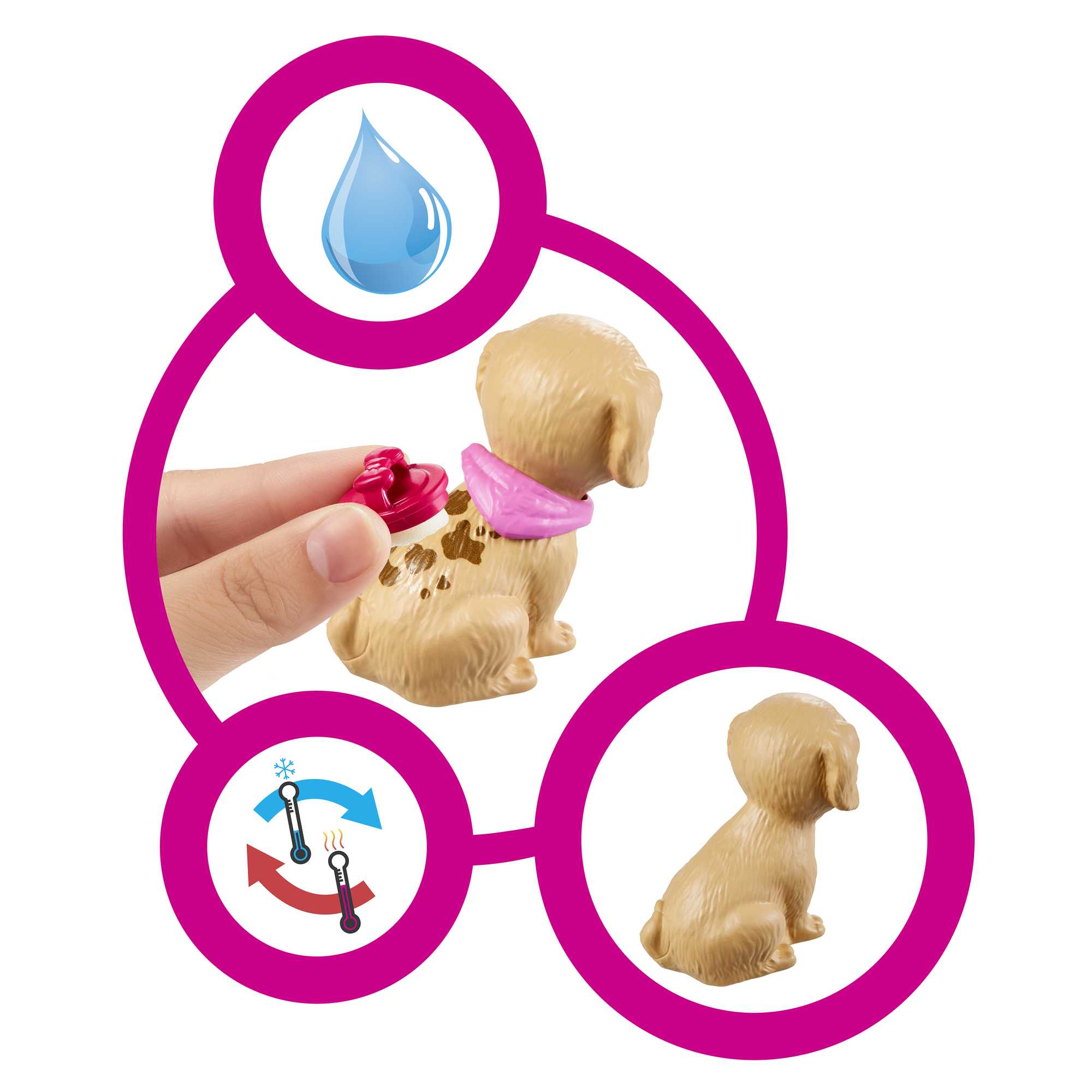 Barbie - Barbie Et Son Animalerie - Poupée Mannequin - Dès 3 Ans