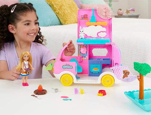 Barbie Chelsea Con Furgoneta Camper