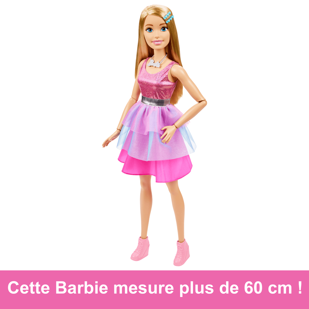 Barbie - Poupée Barbie 71Cm - Poupée Mannequin - 3 Ans Et +