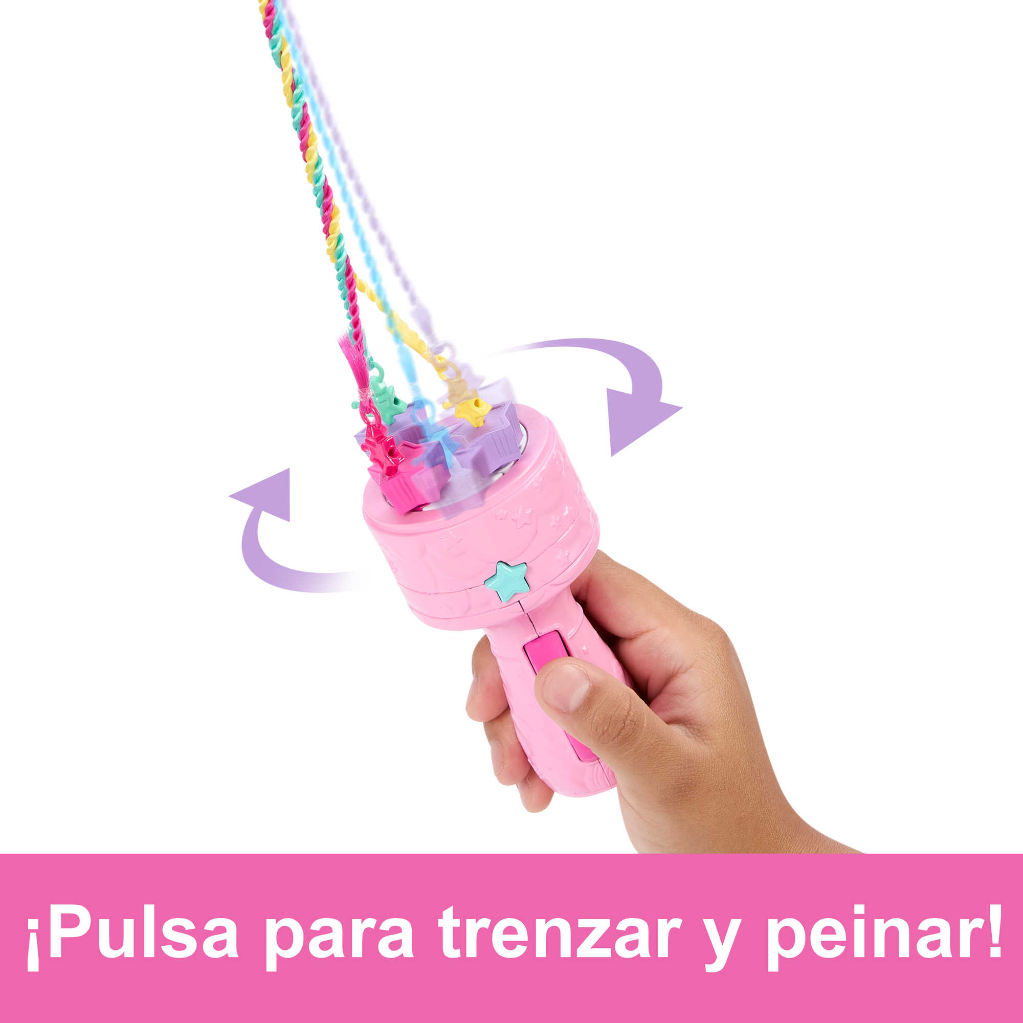 Muñeca Twist 'n Style De Barbie Dreamtopia Y Accesorios Para Hacer Peinados, Incluida Una Herramienta De Trenzado