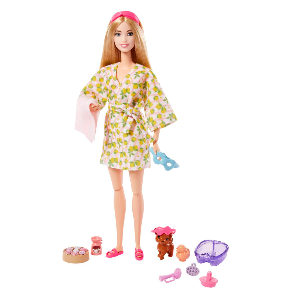 Barbie Ve Yavru Köpeği, Çocuklar Için Oyuncaklar, Kişisel Bakım Spa Günü