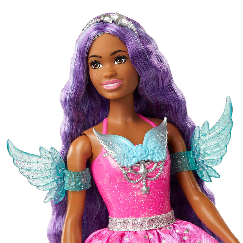 Barbie-A Touch Of Magic-Brooklyn-Poupée Avec 2 Animaux Féeriques